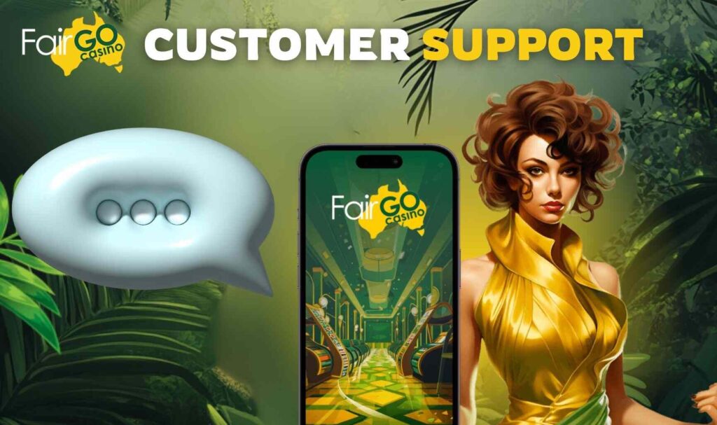 Customer Support Access through Fair Go Australia Application
