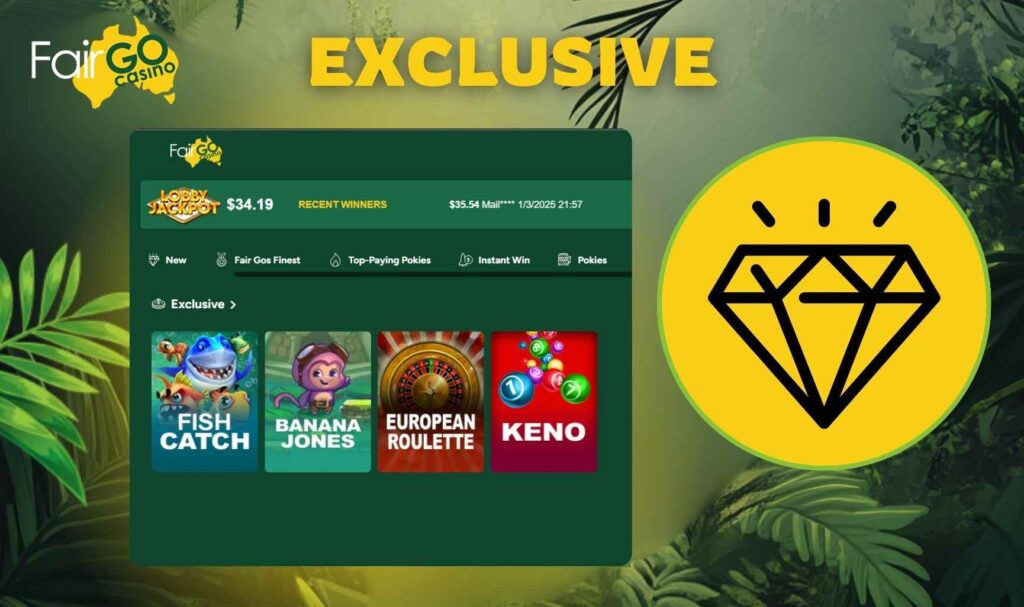 Fair Go Australia Exclusive casino games review