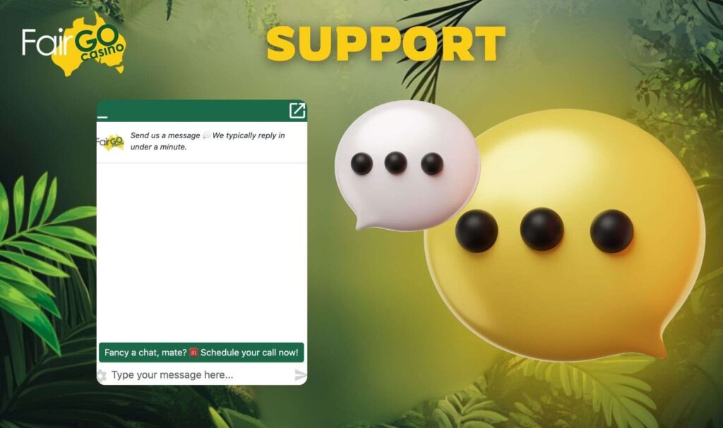 Fair Go Australian Online Casino Support review