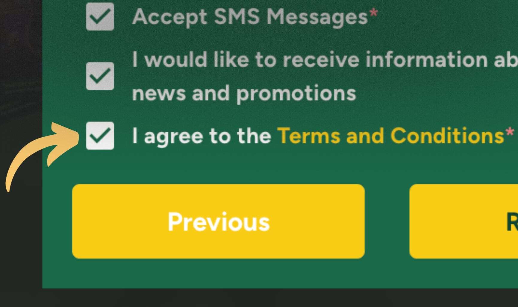 Fair Go Australia click Terms and Conditions