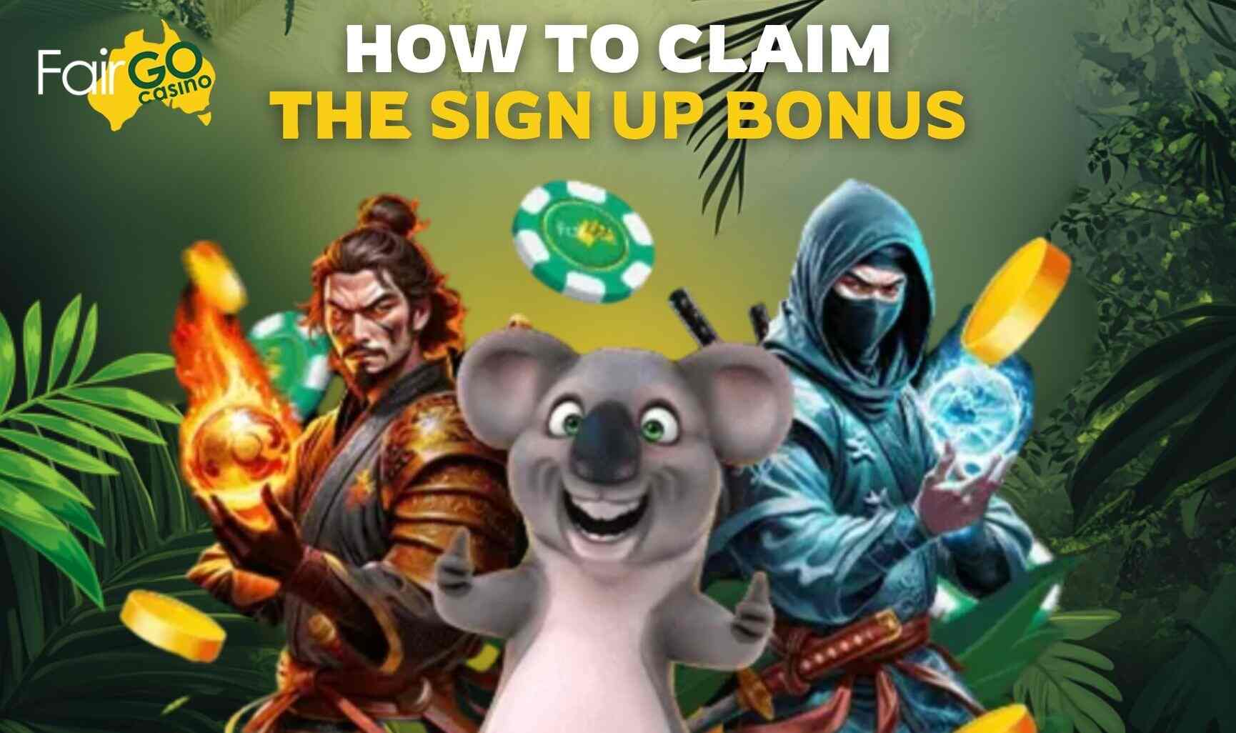 How to Claim the Fair Go Australia Casino Sign Up Bonus