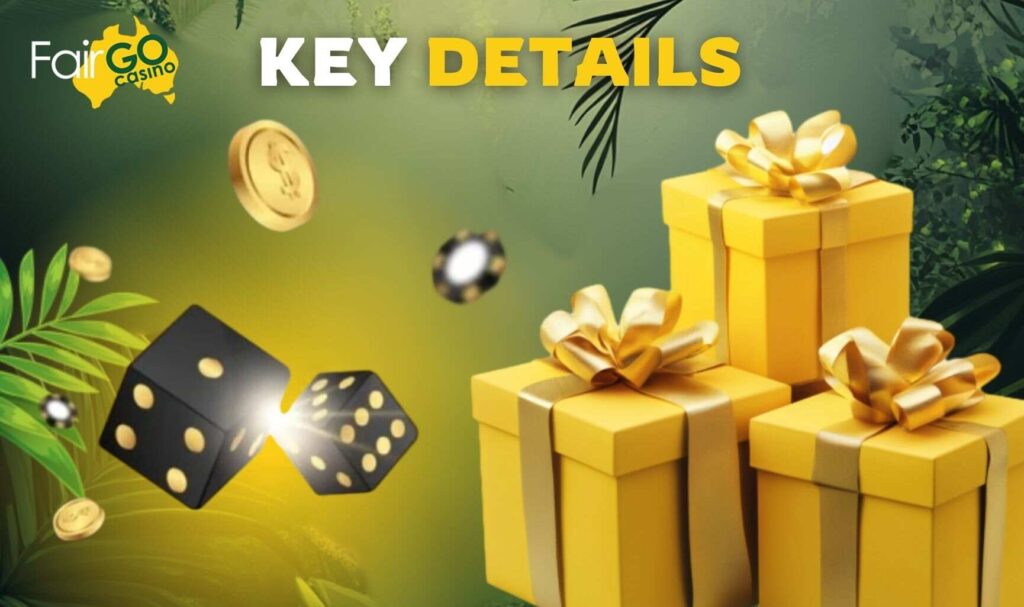 Key Details of the Fair Go Australia casino Welcome Bonus