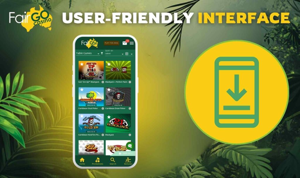 Fair Go Australia User-Friendly Interface review